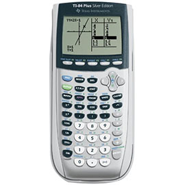 Texas Instruments TI-84 Plus Silver Graphing