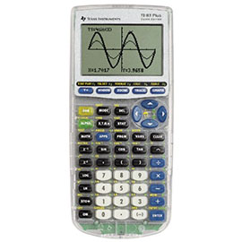Texas Instruments TI-83 Plus Silver Graphing