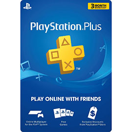 PlayStation Plus 3 Month Membership